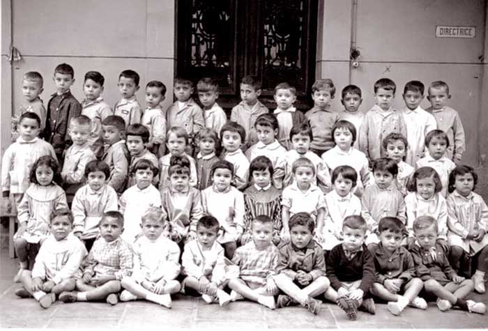 Ecole maternelle 1961-1962 - Alger