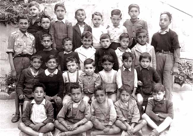 Ecole du Caroubier - 1945-1946 - Alger