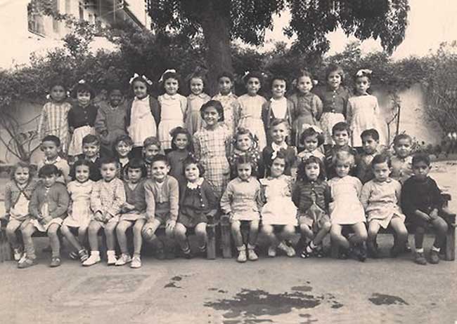Ecole du Caroubier C_1952_53 - Alger