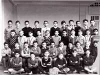 Ecole Lutaud  CM2  - 1954-1955 - Alger