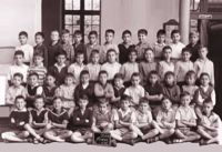Ecole de gar&ccedil;on de la rue Negrier -  Cours Moyen 1er annee 1958-59