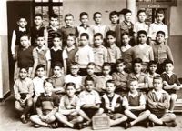 Ecole de gar&ccedil;on de la rue Negrier -  Cours Moyen 2em annee 1955