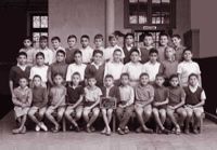 Ecole de gar&ccedil;on de la  rue Negrier - 6em Cours Moyen 2em annee  - 1959-60