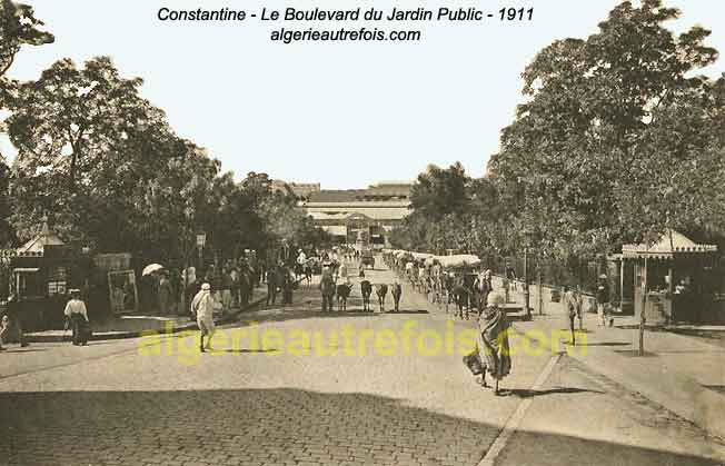 Constantine - Bd du Jardin Public