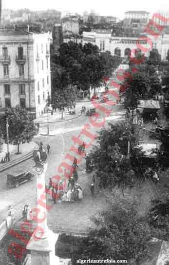 Constantine - le centre de la ville en 1920