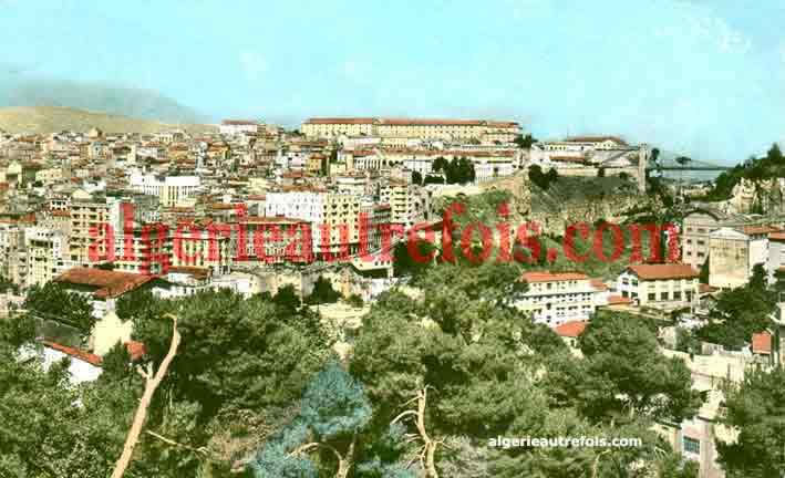 Constantine - vue d'ensemble de la ville