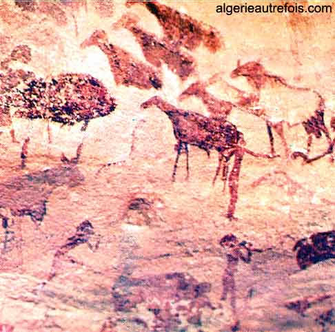 Le Hoggar-Tassili, Gravure rupestre