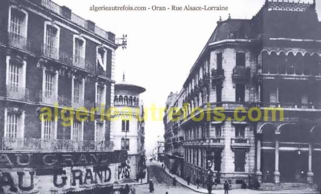Oran - La Rue Alsace-Lorraine